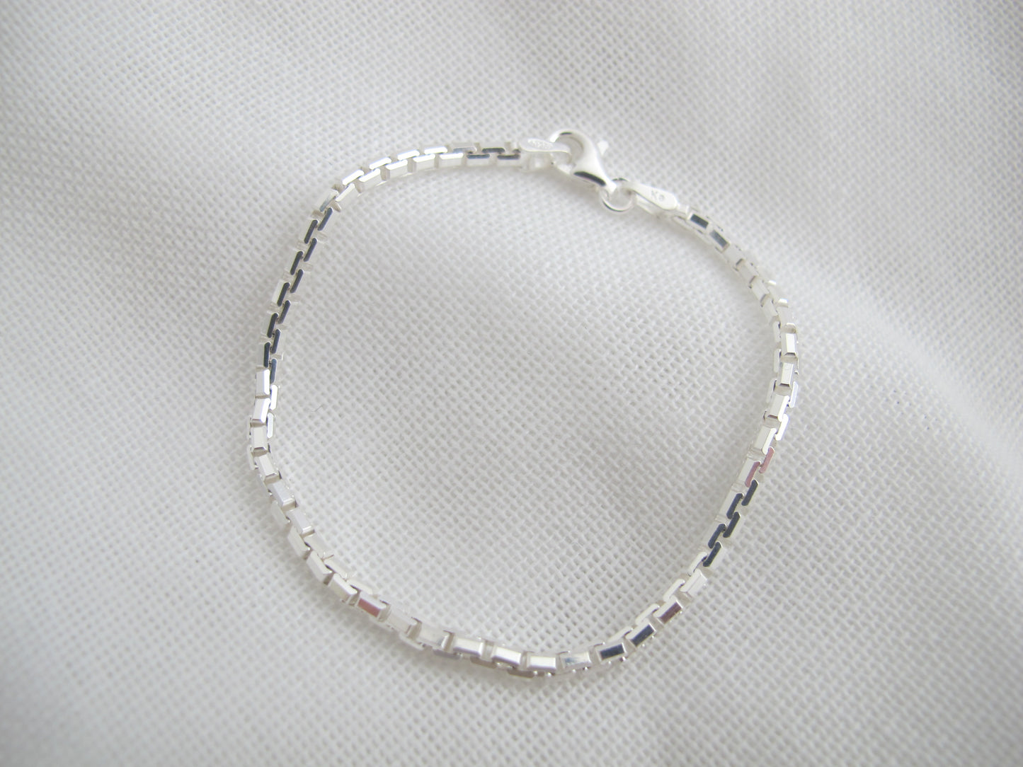 Venezianerarmband 925 Silber