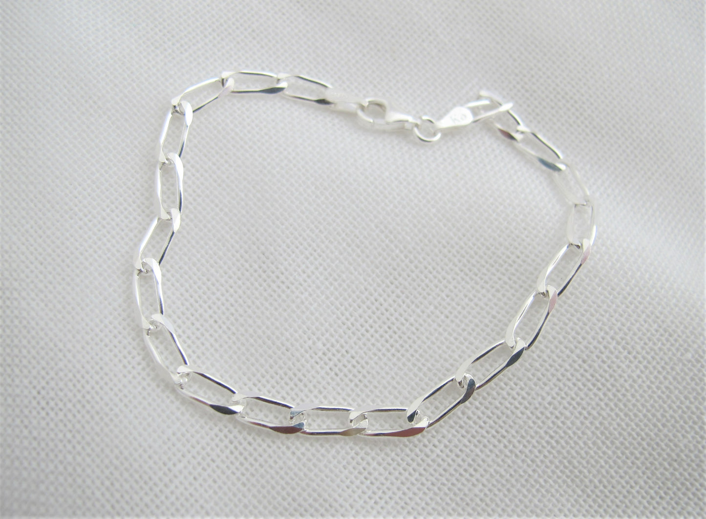 Panzerarmband 925 Silber