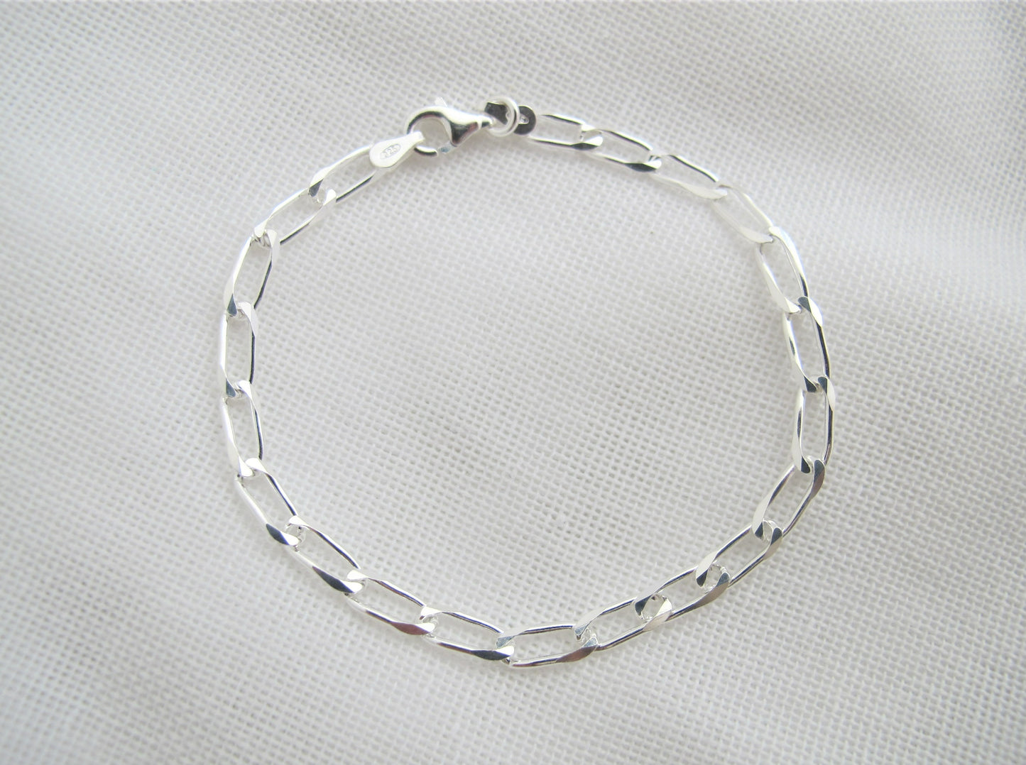 Panzerarmband 925 Silber