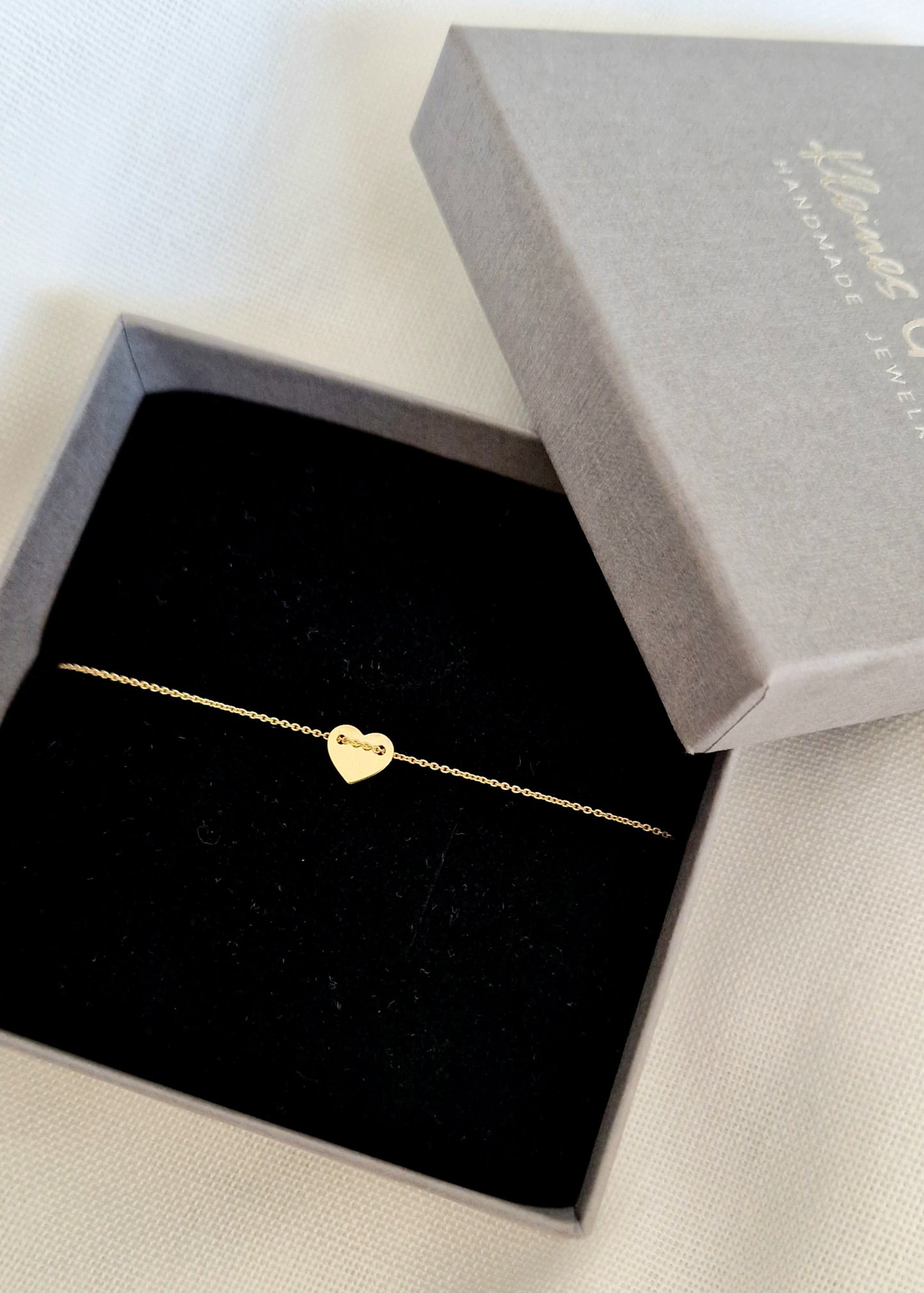 Herz Armkettchen 333 Gold