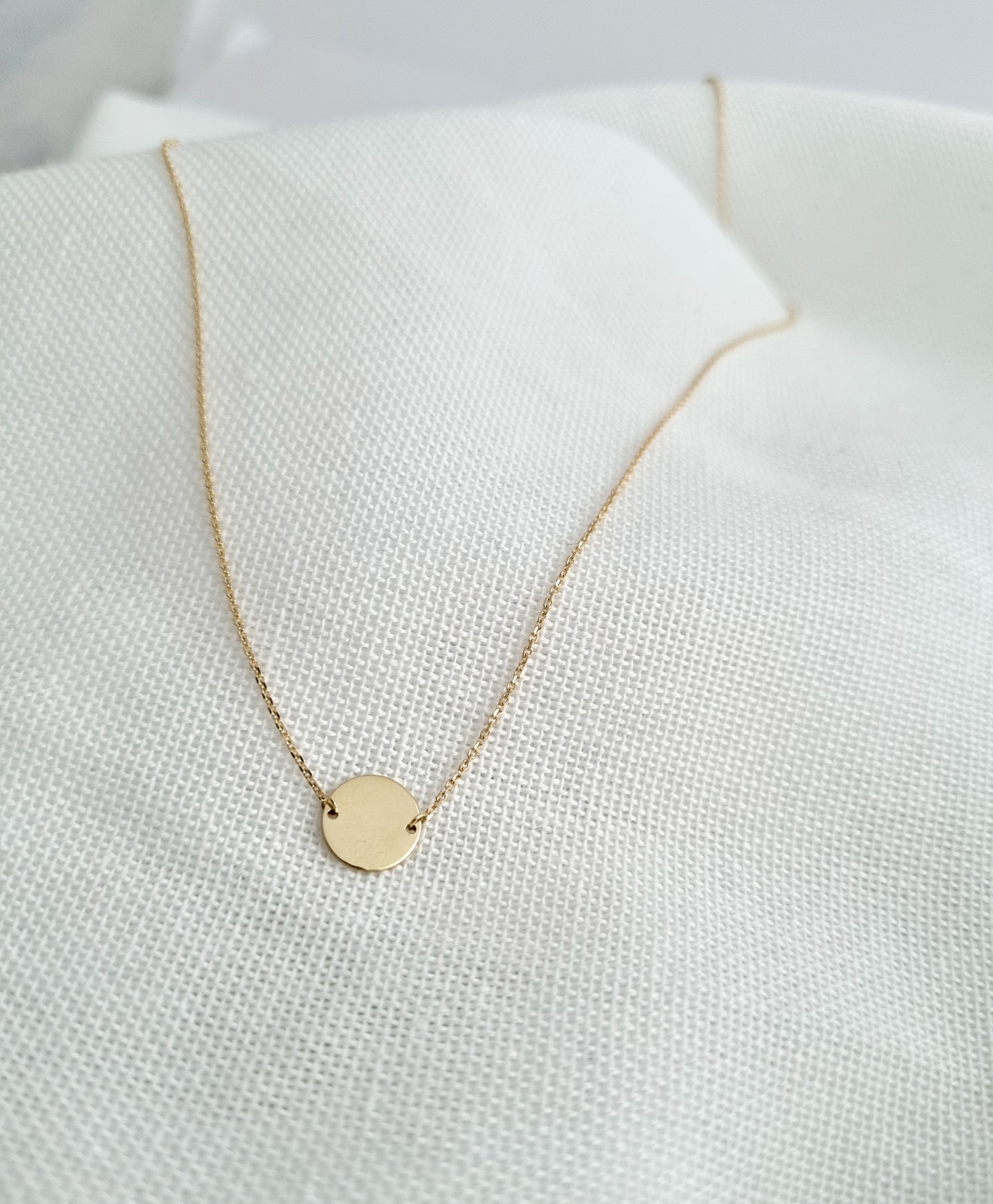 333er Gold Plättchenkette