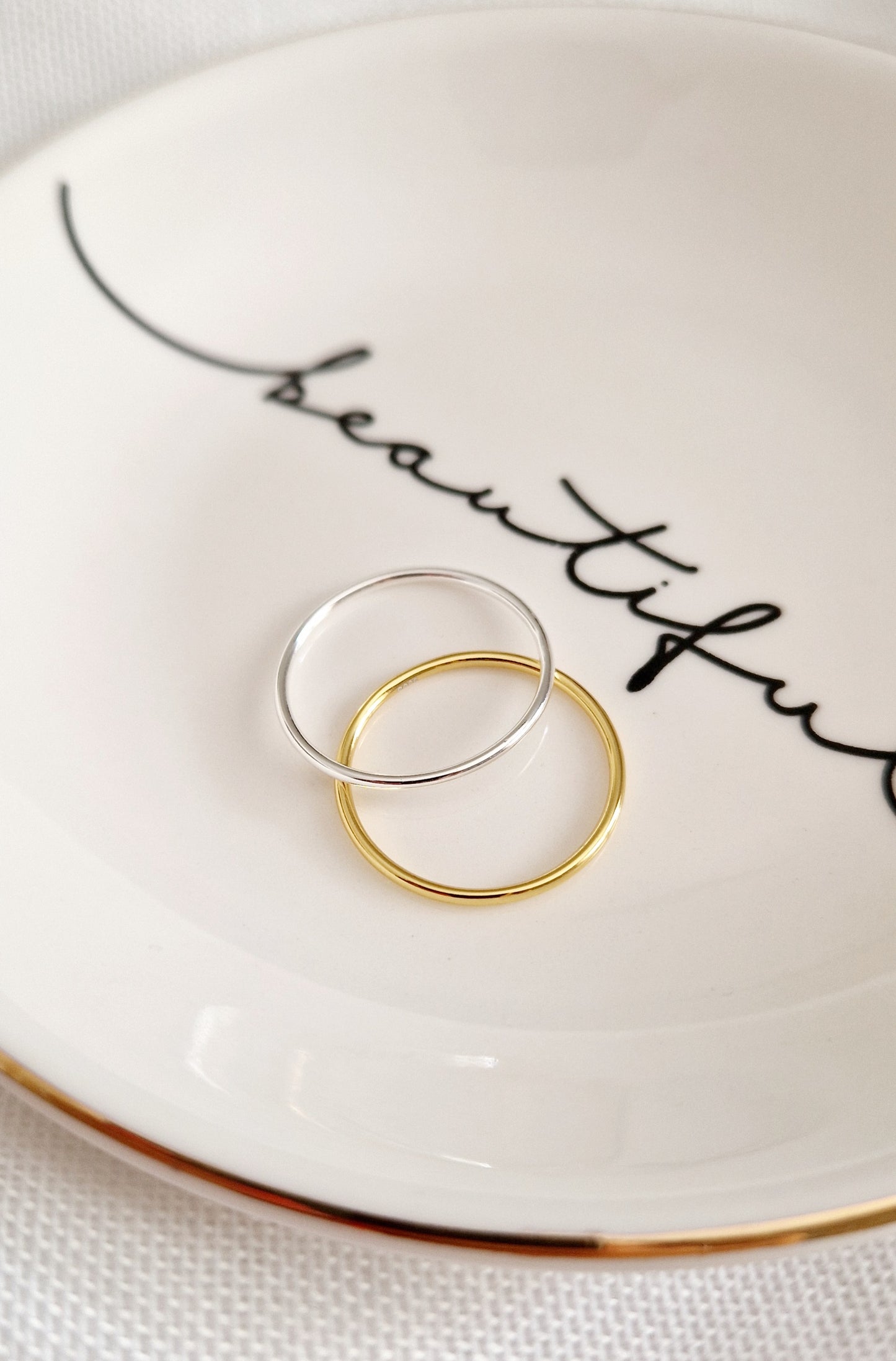 Basic Stacking Ring 925 Silber
