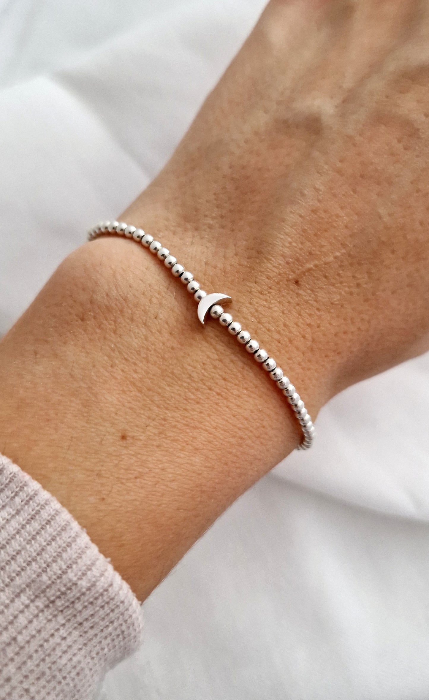 Kugelarmband Moon 925 Silber