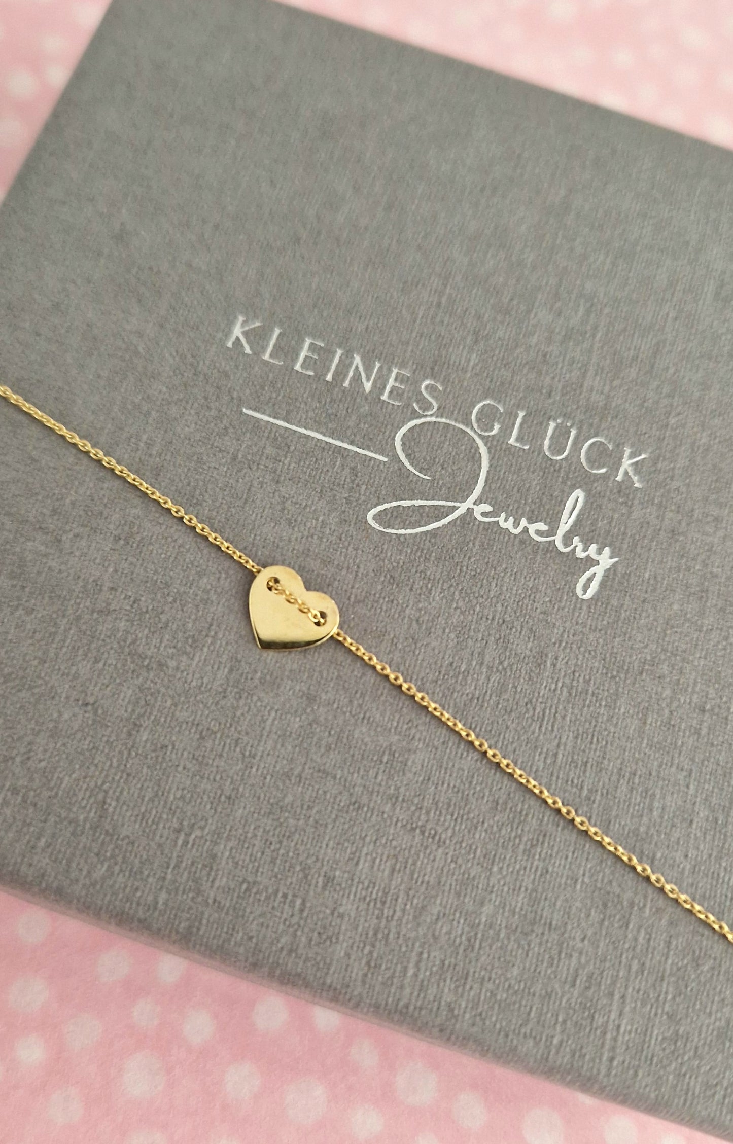 Herz Armkettchen 333 Gold