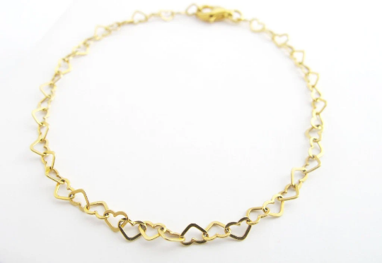 Herzchen Armband 925 Silber