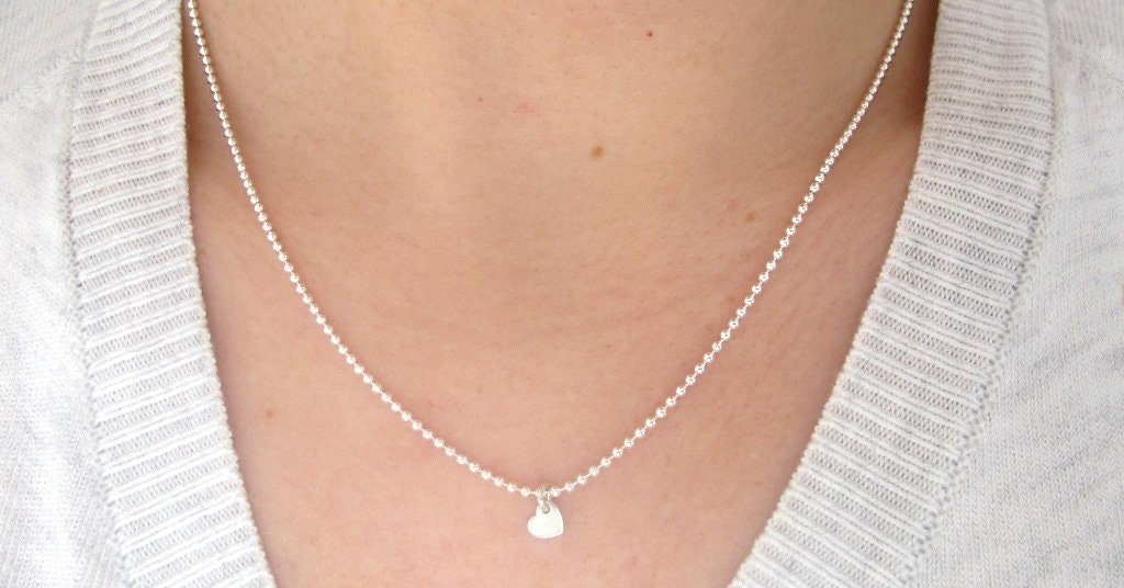 Kugelkette Little Heart 925 Silber