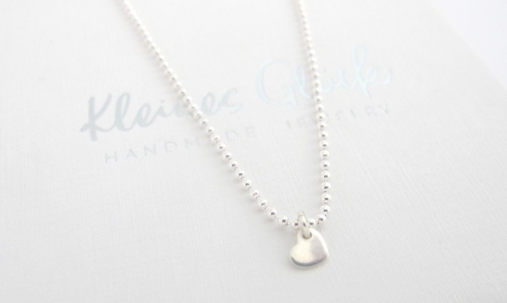 Kugelkette Little Heart 925 Silber