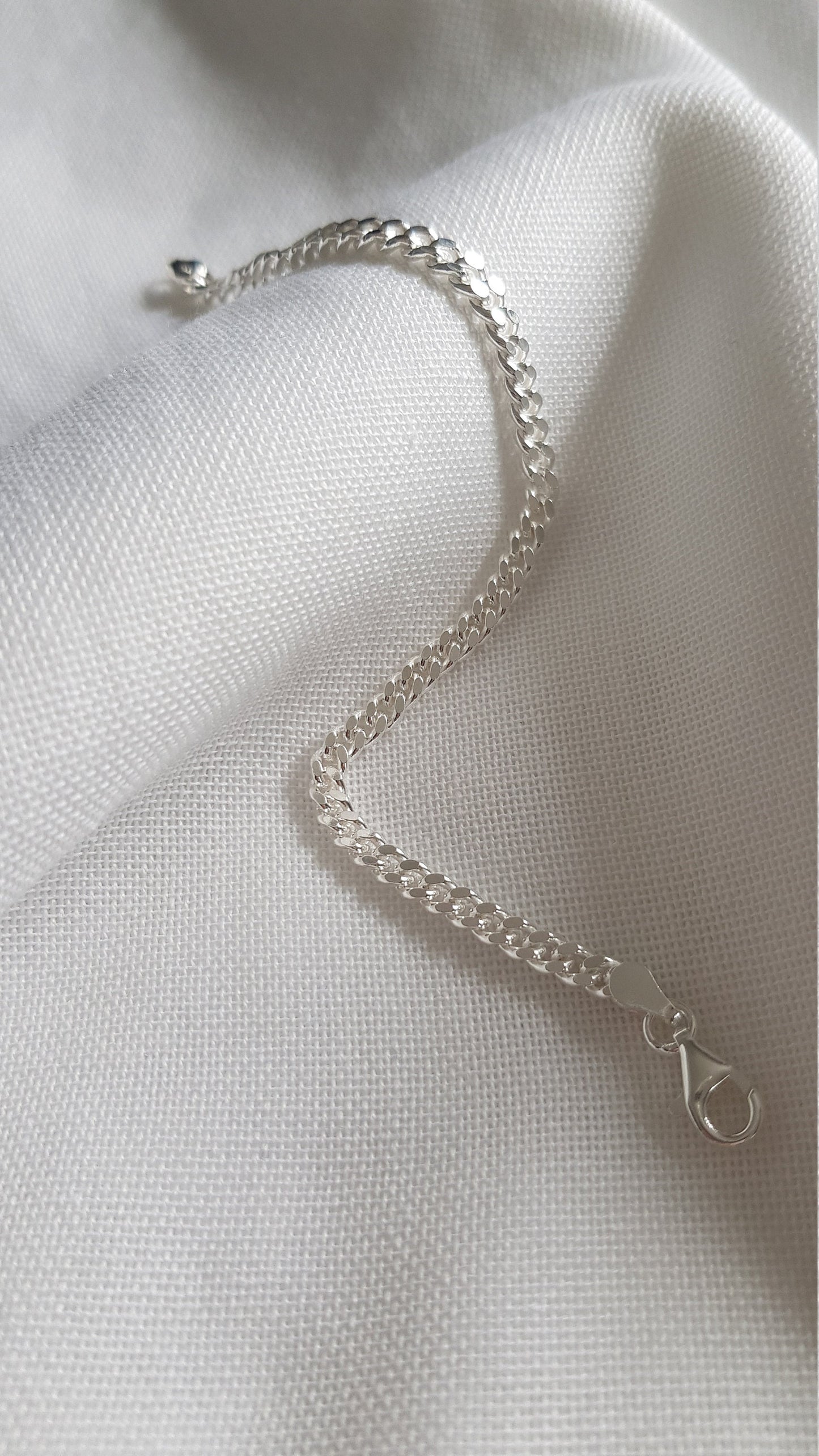 Armband Gloria 925er Silber | Panzerarmband