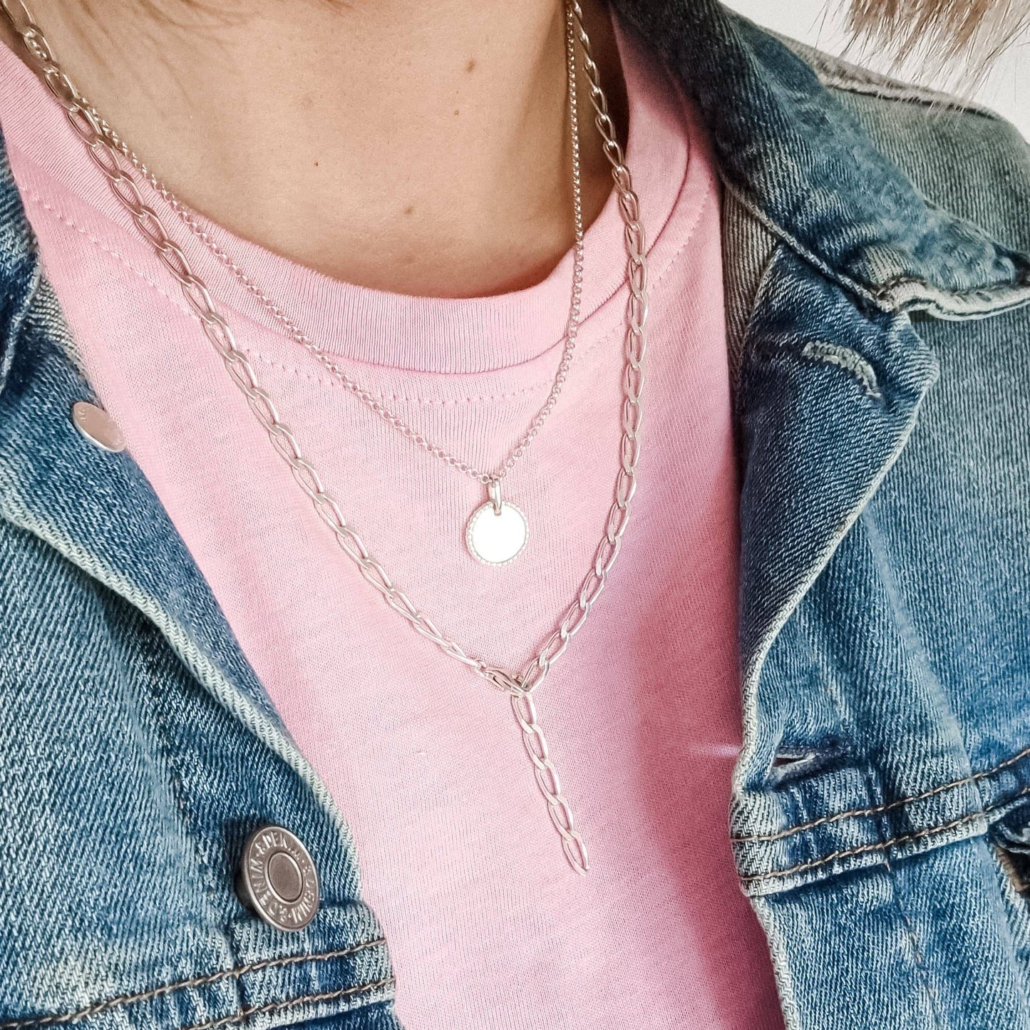 Y-Kette EASY 925 Silber | Gliederkette | Silberkette