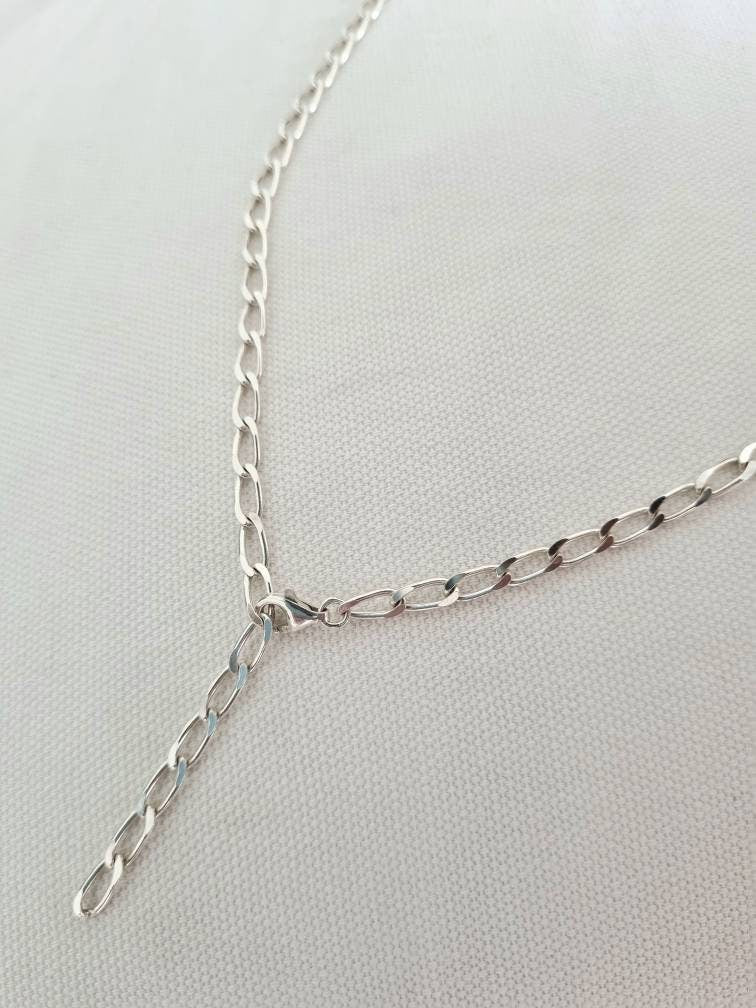 Y-Kette EASY 925 Silber | Gliederkette | Silberkette