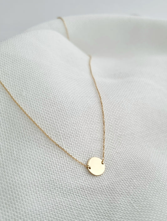 333er Gold Plättchenkette